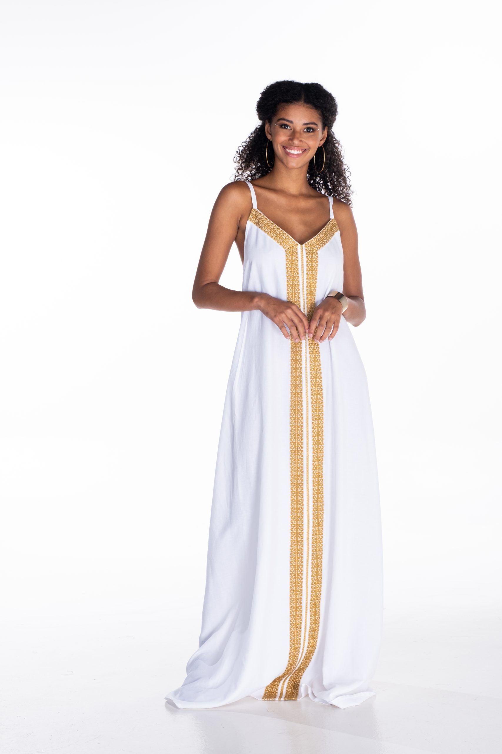 Everland Alexandra Greek MAXI DRESS